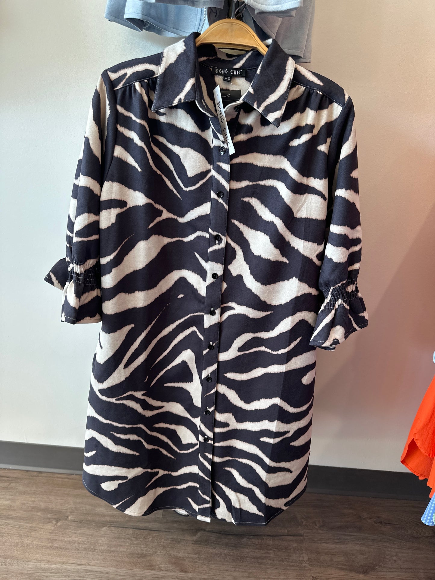 Leo Dress Zebra