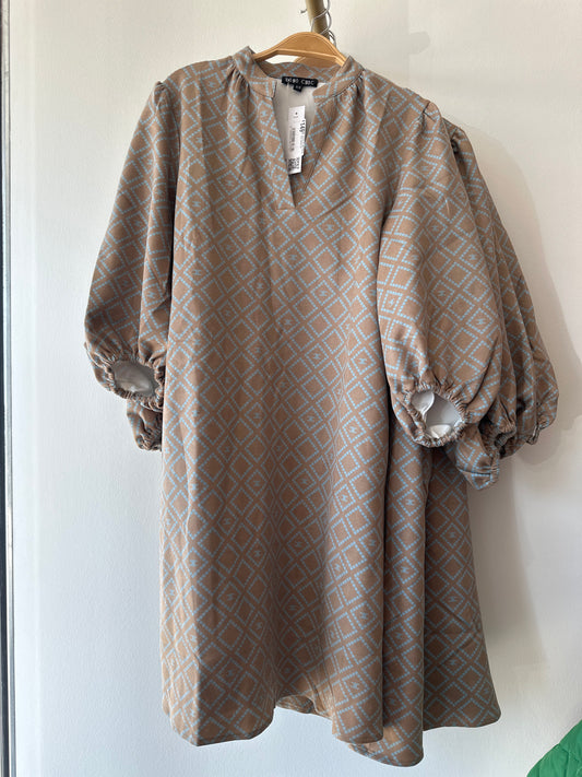 Suede Celine Dress Green