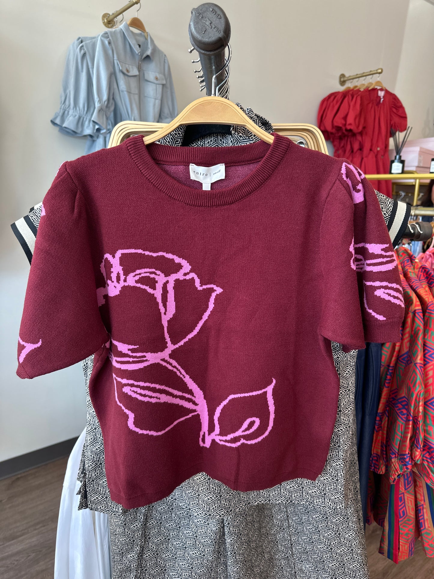 Petal Pop Knit Sweater