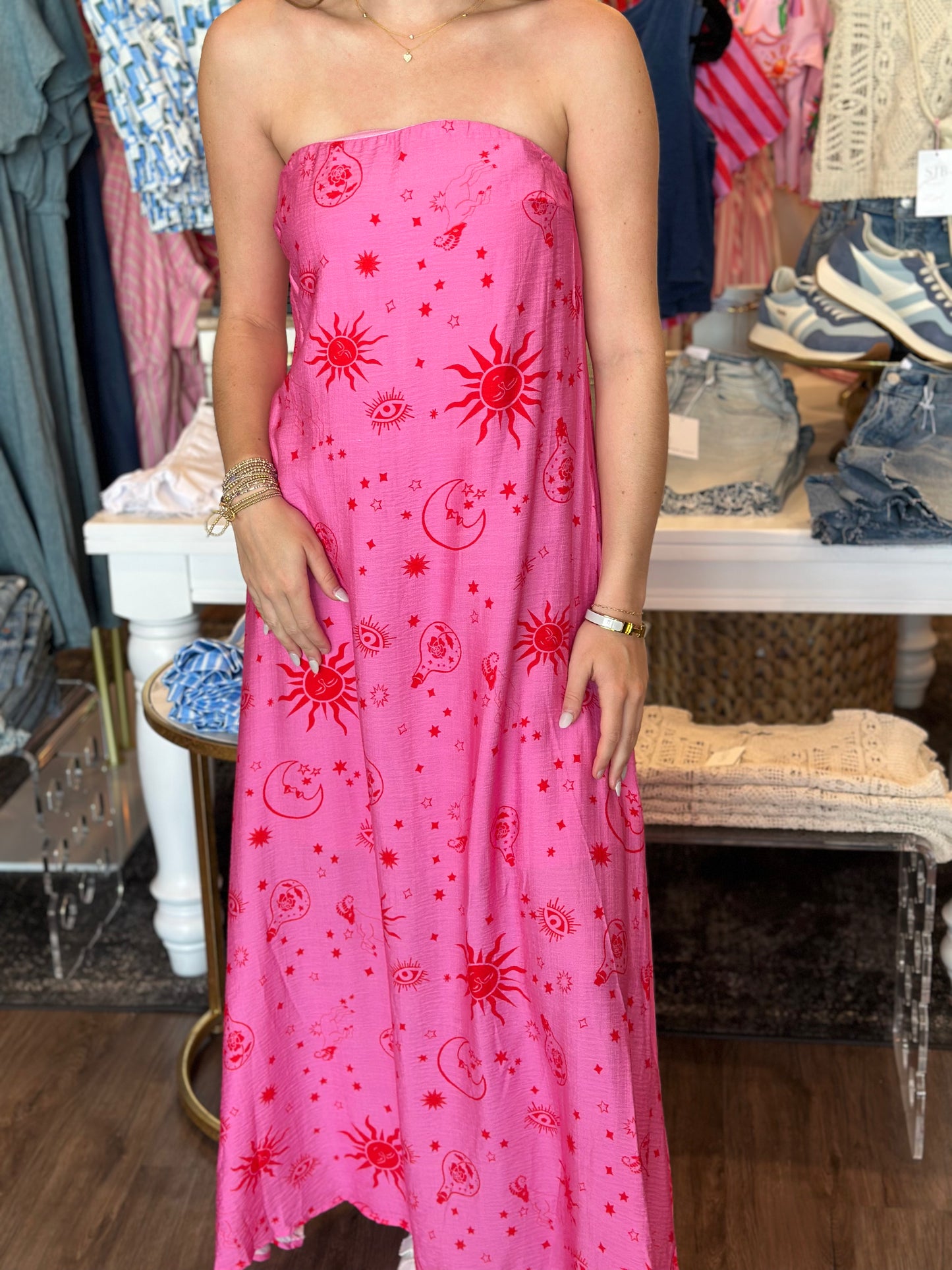 Cosmic Tube Maxi Dress