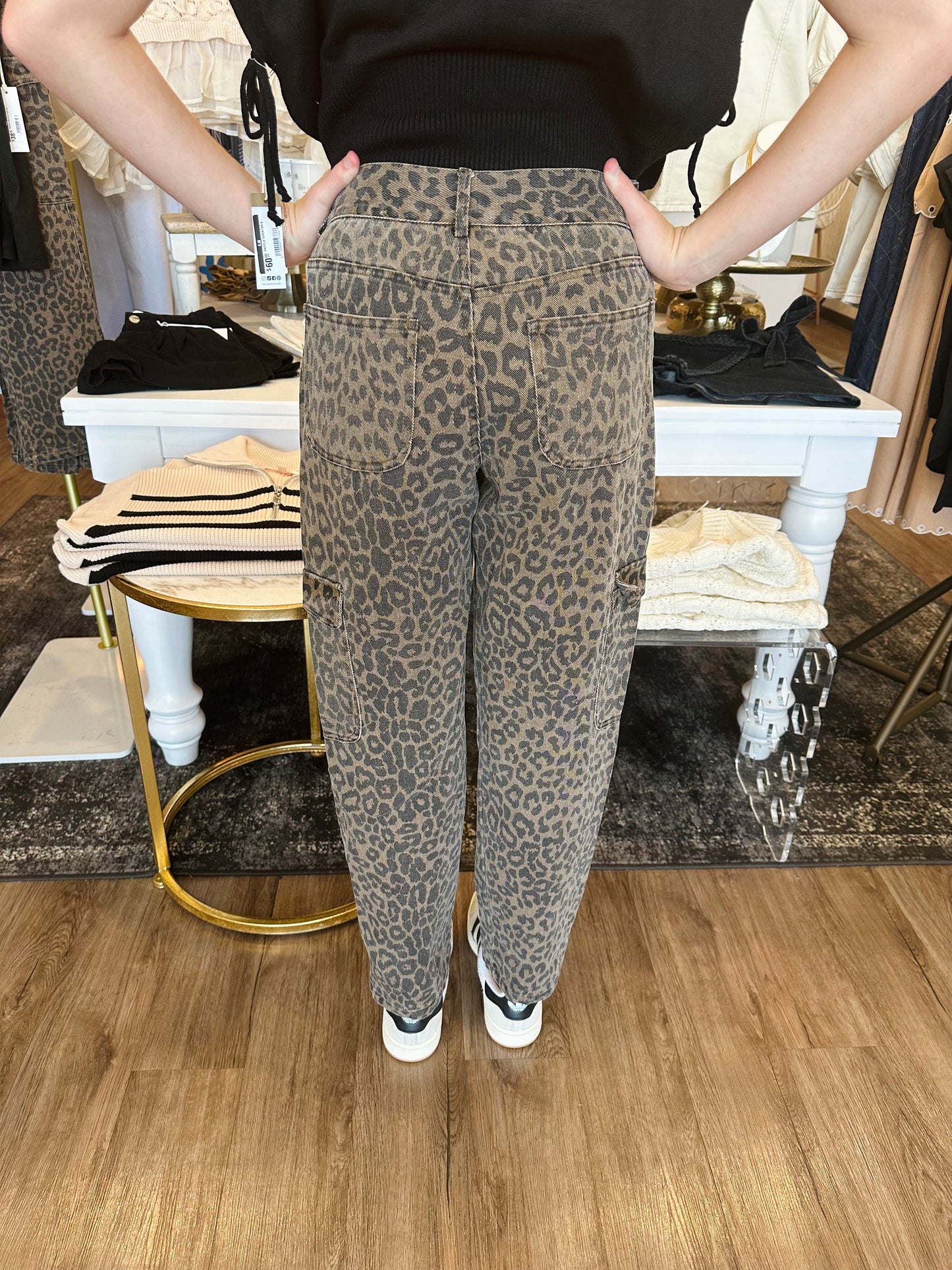 Leopard Denim