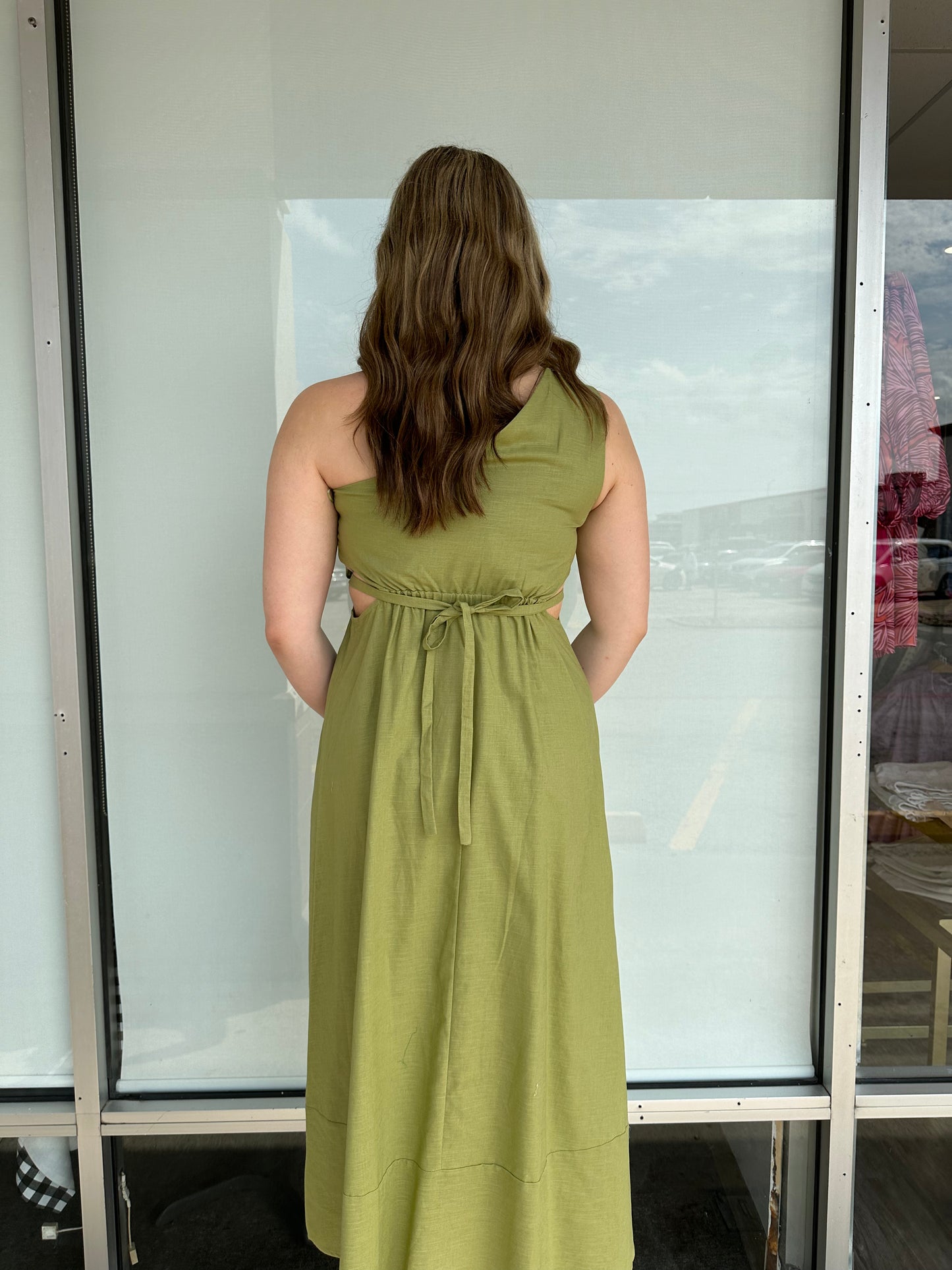 Kelcey Avocado Dress