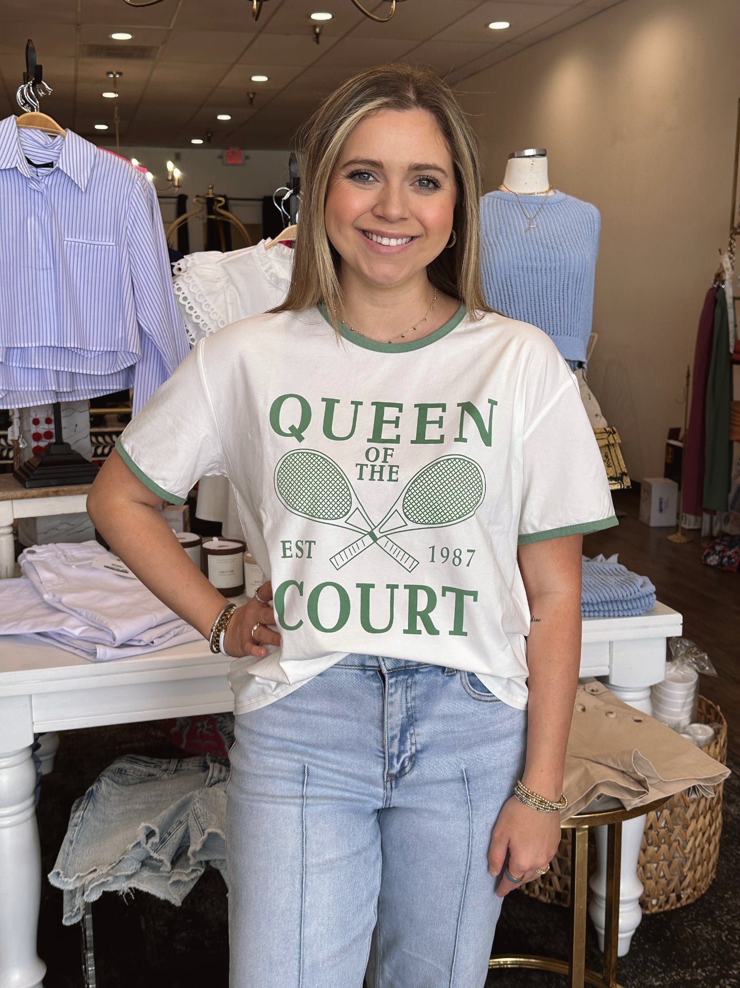 Queen of the Courts Tee